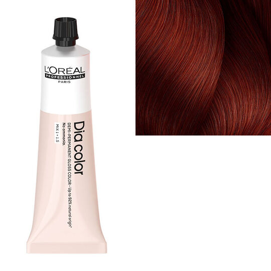 T&ouml;nung Haarfarbe Dia Color 6.60 Dunkelblond Intensiv Rot