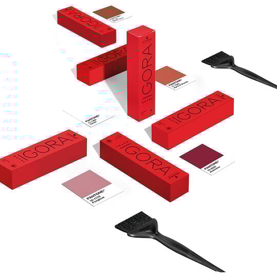 Igora Royal Highlifts 3-68 Dunkelbraun Schoko-Rot