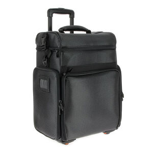 Schwarzer weicher Trolley-Koffer