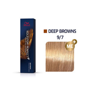 Permanente Haarfarbe Koleston Perfect Me+ 9/7 Sehrhellblond Marron