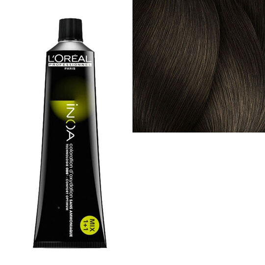 Inoa Haarfarbe ohne Ammoniak 6.0 Dunkelblond ultra tief
