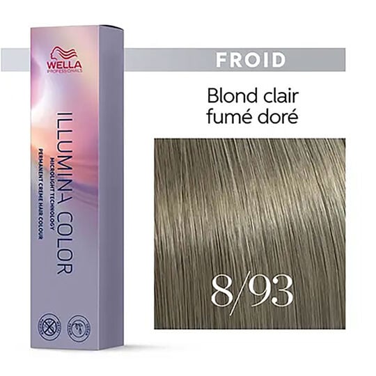 Illumina Color 8/93 Hellblond Rauch Gold