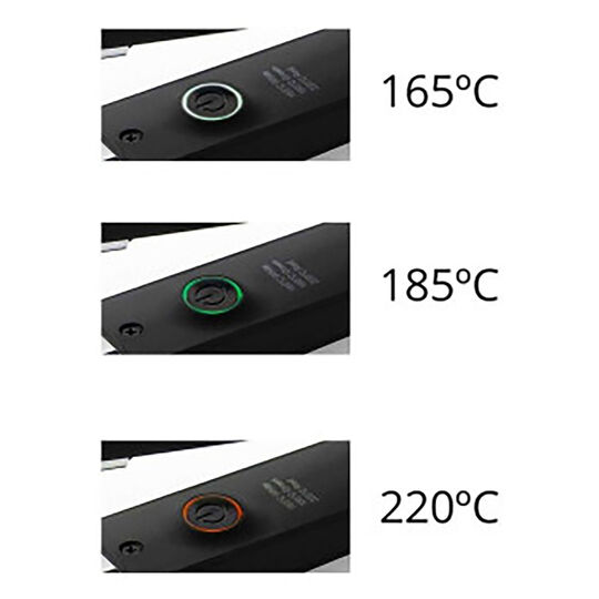 Haargl&auml;tter C-Style Digital Black Soft Touch Goldleopard