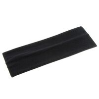 Stirnband Schwarz