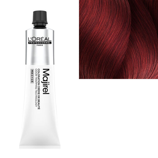 Majirel Sch&ouml;nheitscreme-Haarfarbe Majrouge 6.66 Dunkelblond Tiefrot
