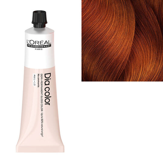 T&ouml;nung Haarfarbe Dia Color 7.44 Blond Tief Kupfer