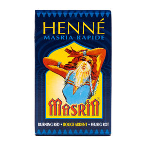 Rotes Henna ardent Masria