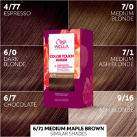 Color Touch Fresh-up-Kit 6/71 Dunkelblond Marron Asch