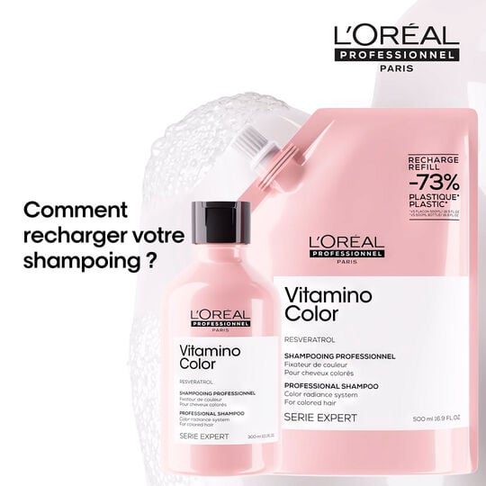 Shampoo f&uuml;r coloriertes Haar Vitamino Color Nachf&uuml;llpackung 500 ml