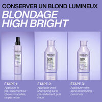 Aufhellendes Shampoo f&uuml;r blondes Haar Blondage High Bright