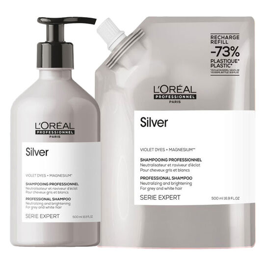 Duo-Nachf&uuml;llpackung Silver + Shampoo