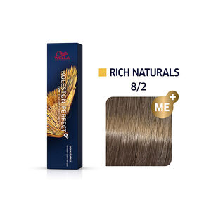 Permanente Haarfarbe Koleston Perfect Me+ 8/2 Hellblond Matt