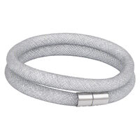 Rhinestone Mesh Bracelet