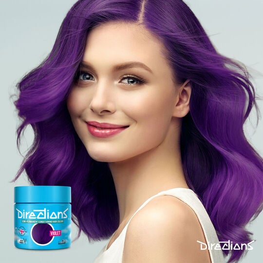 Haart&ouml;nung Violett