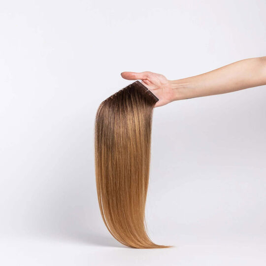 Tape In Extensions Ombre Echthaar 40cm 2/12
