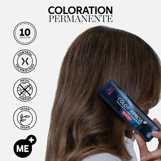 Permanente Haarfarbe Color Xpress 5/ Hellkastanienbraun Natur