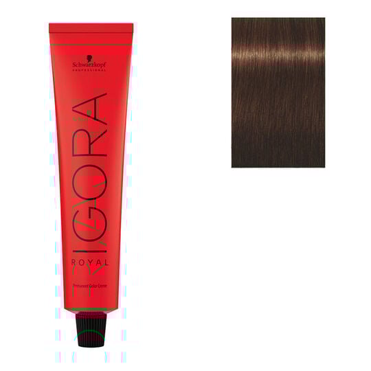 Permanente Haarfarbe Igora Royal 5-57 Hellbraun Gold Kupfer