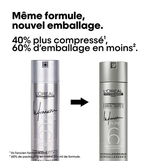 Infinium Pure Haarspray mit extra starkem Halt