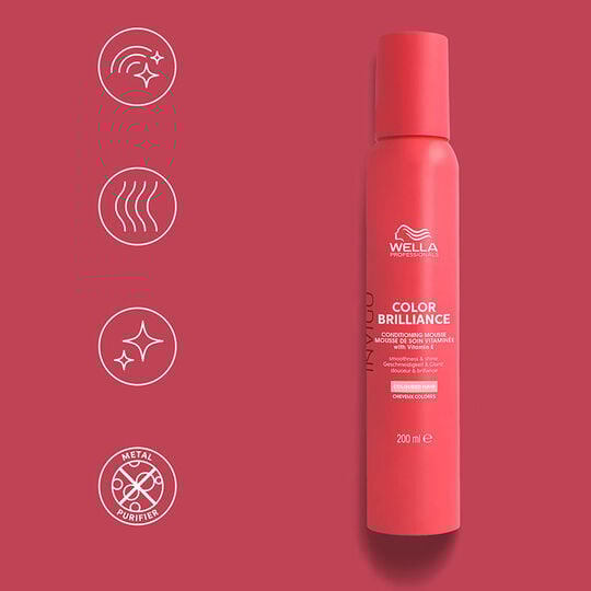 Vitaminreiches Pflegemousse Invigo Color Brilliance