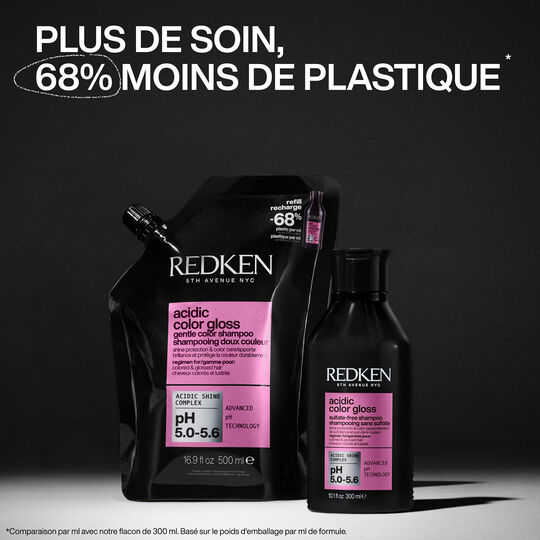 Mildes Shampoo f&uuml;r coloriertes Haar Acidic Color Gloss Nachf&uuml;llpackung 500 ml