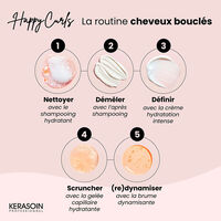 Set f&uuml;r lockiges Haar Happy Curls