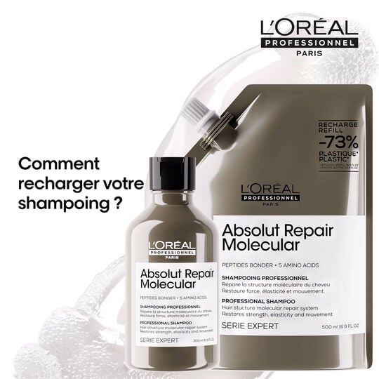 Reparierendes Shampoo Absolut Repair Molecular Nachf&uuml;llpackung 500 ml