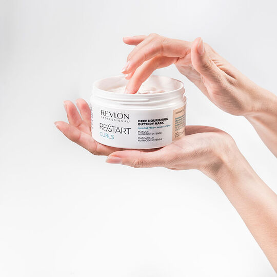 Intensiv pflegende Butter-Maske f&uuml;r lockiges Haar Restart Curls