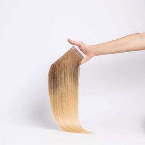 Tape In Extensions Ombre Echthaar 55 cm 6/613