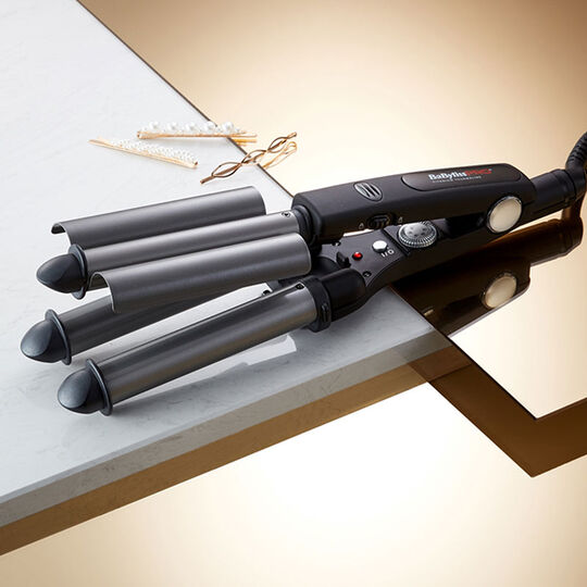 Dreifach-Wasserwellen-Lockenstab