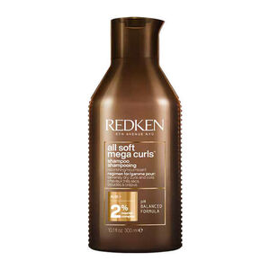 Shampoo f&uuml;r lockiges bis krauses Haar All Soft Mega Curls