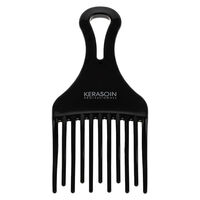 Afro-Wellenkamm Schwarz