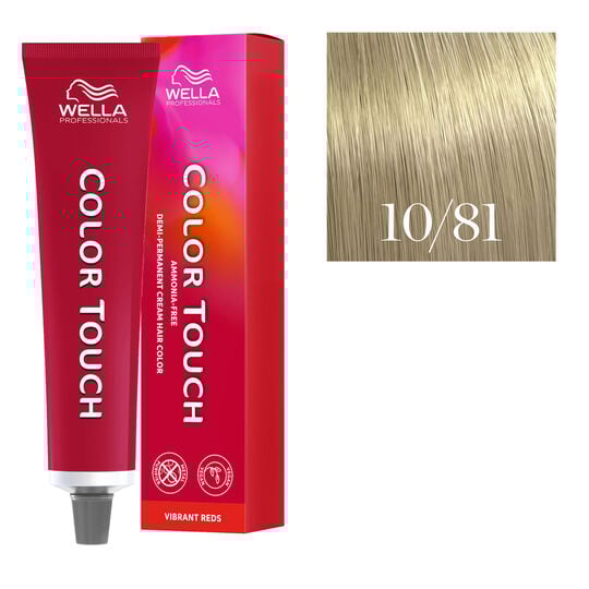 Semipermanente Coloration Color Touch 10/81 Sehr Sehr Hellblond Perlmutt Asch