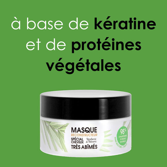 Natursortiment Rekonstruierende Maske f&uuml;r stark gesch&auml;digtes Haar