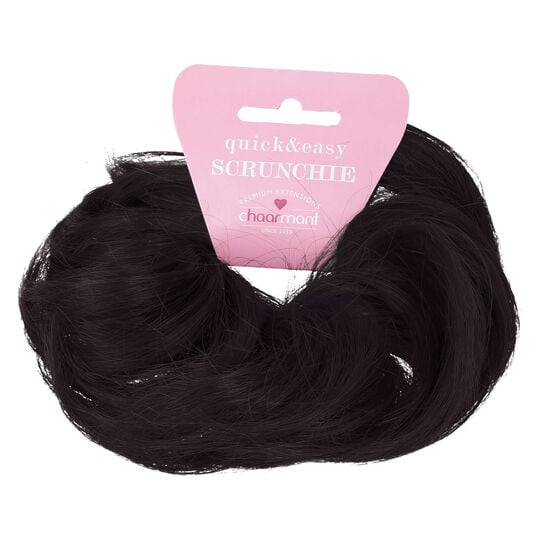 Haargummi Scrunchie Schwarz