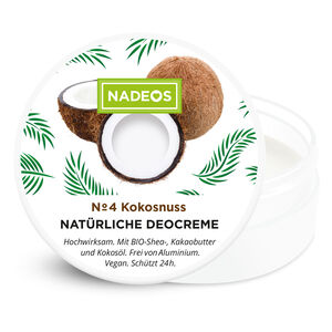 Nat&uuml;rliche Deo-Creme No.4 Kokosnuss