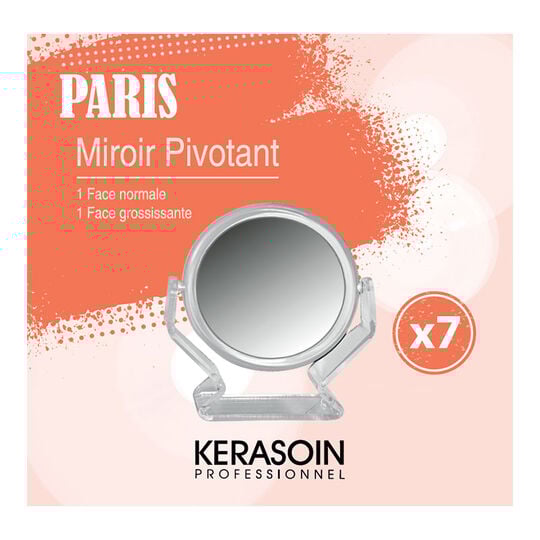 Doppelseitiger Standspiegel mit 7-facher Vergr&ouml;&szlig;erung Paris