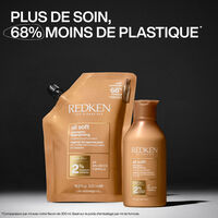 Feuchtigkeitsspendendes Shampoo f&uuml;r trockenes und strapaziertes Haar All Soft 300&nbsp;ml + Nachf&uuml;llung 500&nbsp;ml
