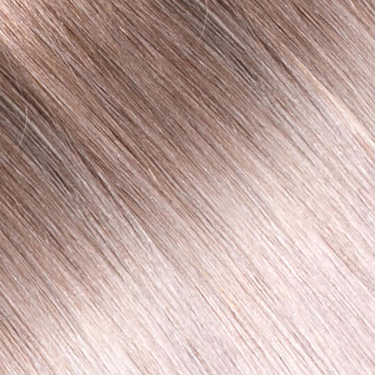 Tape In Extensions Ombre Echthaar 40cm 8/Silber