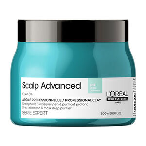 2-in-1-Tonerde Scalp Advanced zur Reinigung und gegen fettiges Haar