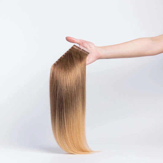 Tape In Extensions Ombre Echthaar 40cm 6/8/24