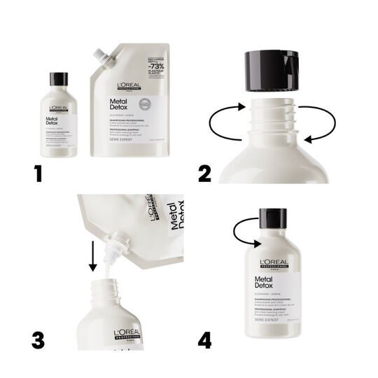 Duo-Nachf&uuml;llpackung Metal Detox + Shampoo