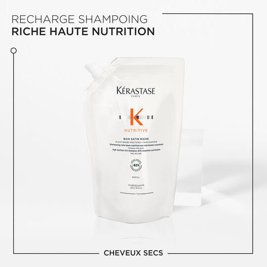 Bain satin riche Nutritive Nachf&uuml;llpackung 500 ml