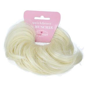Haargummi Scrunchie hellblond