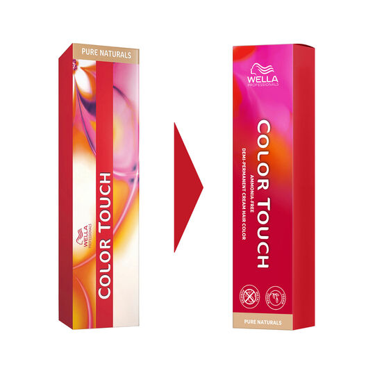 Semipermanente Coloration Color Touch 4/0 Natur-Kastanienbraun