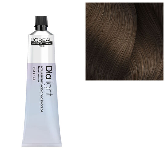 T&ouml;nung Dia light Hyaluronic 6.28 Dunkelblond Iris&eacute; Mokka
