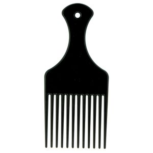 Einfacher schwarzer Afro-Kamm