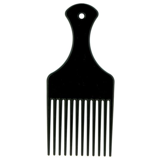 Einfacher schwarzer Afro-Kamm