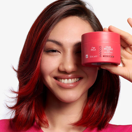 Maske f&uuml;r coloriertes und dickes Haar Invigo Color Brilliance