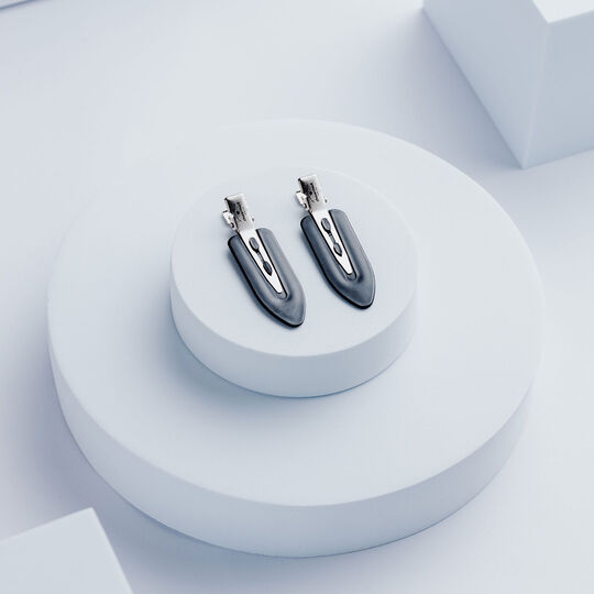 Nahtlose Haarspangen schwarz 2 Stk