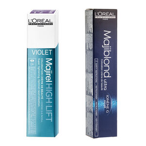 Superaufhellende Coloration Majirel High Lift violett